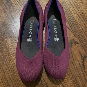 Rothy’s orchid flats 8